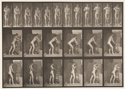 Plate 395. Dreiing av sveiv av Eadweard Muybridge