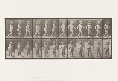Plate 468. Barn, Gående av Eadweard Muybridge
