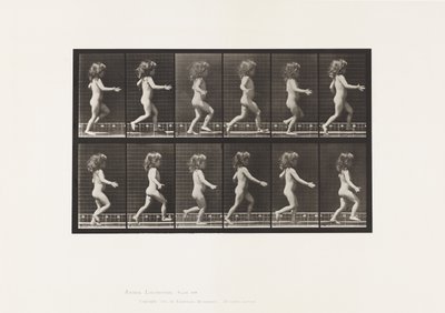 Plate 469. Barn, løpende, 1885 av Eadweard Muybridge