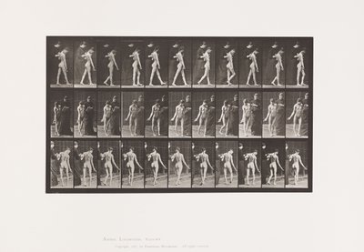 Plate 541. Multippel Cerebro-Spinal Sklerose (Choreic); Går av Eadweard Muybridge