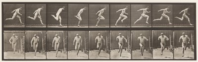 Plate 68. Running, 1872-1885 av Eadweard Muybridge