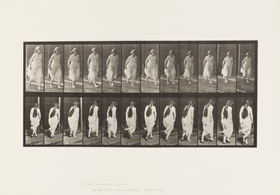 Plate 71. Running, 1885 av Eadweard Muybridge