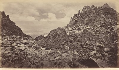 Quezaltenango fra krateret til en vulkan av Eadweard Muybridge