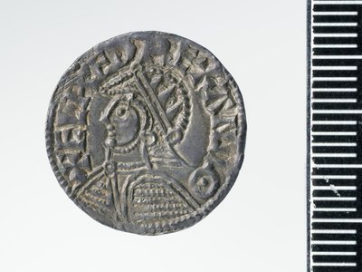 Penny of Æthelred II, London mynte, 978 (sølv) (forsiden av 3706819) av Ealdgar Ealdgar