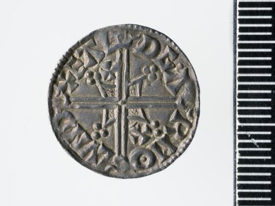 Penny of Æthelred II, London mynte, 978 (sølv) (revers av 3706818) av Ealdgar Ealdgar
