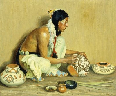 Keramikkmakeren av Eanger Irving Couse
