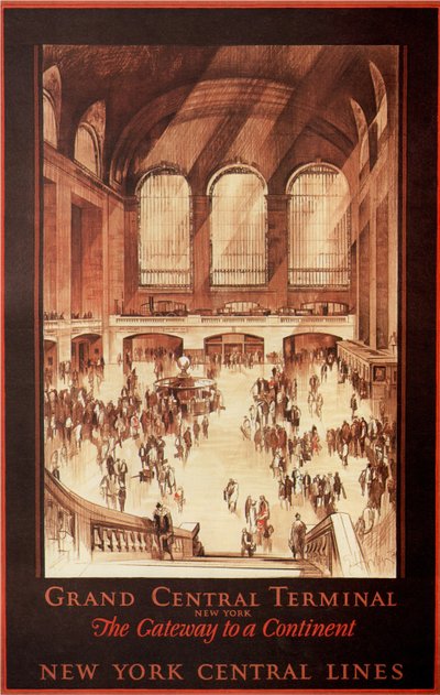 Grand Central Terminal, New York, 1927 av Earl Horter