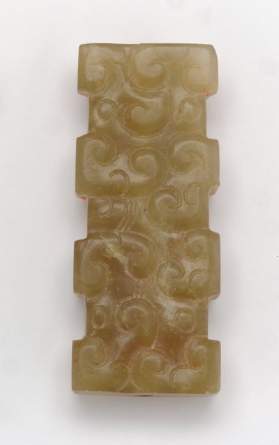 Rektangulært anheng av Eastern Zhou Dynasty Chinese School