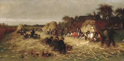Maisskalling ved Nantucket, ca. 1875. av Eastman Johnson