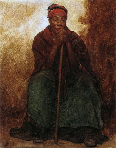 Dinah, den svarte tjeneren av Eastman Johnson
