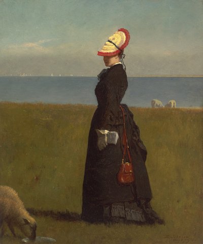 Lam, Nantucket av Eastman Johnson