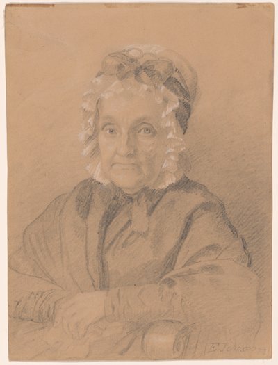 Portrett av fru Jeremiah Chandler av Eastman Johnson