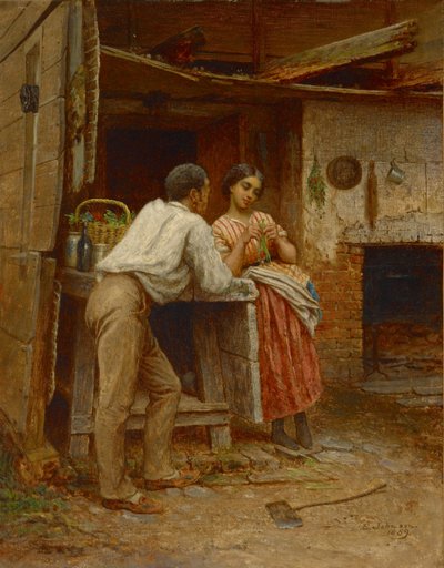 Southern Courtship, 1859 av Eastman Johnson