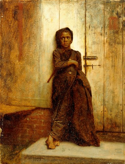 Skorsteinsfeieren av Eastman Johnson