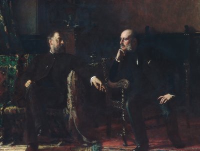 Finansieringsforslaget, 1881. av Eastman Johnson