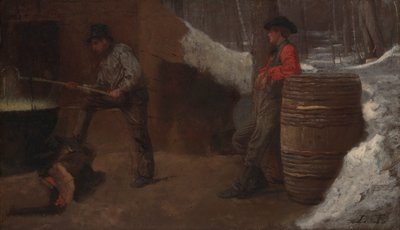 The Sugar Camp (også kjent som Making Maple Sugar eller Susan Ray av Eastman Johnson