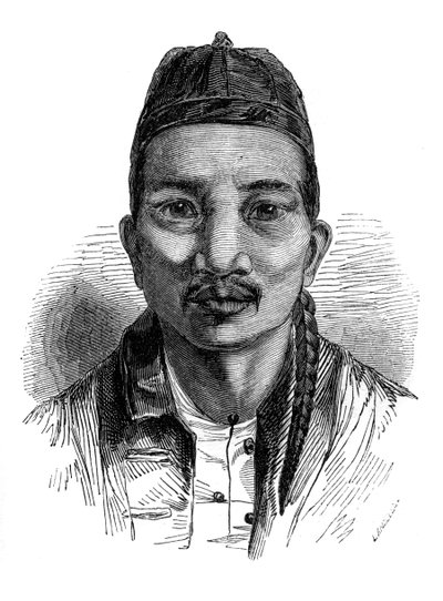 Ko-tsching Dschang, 1848. av Ebenezer Landells