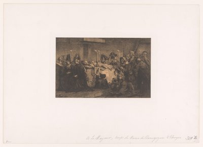 Mary of Burgundy i delstaten i Brugge av Edgar Alfred Baes