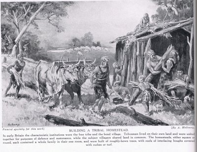 Building a Tribal Homestead, illustrasjon fra 