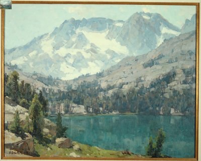 Sierra Lake (olje på lerret) av Edgar Alwin Payne