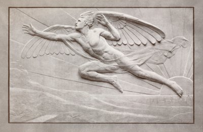 "Speed" (farge litho) av Edgar Bertram Mackennal