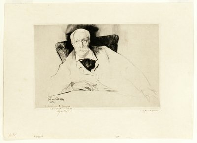 Alfred Stevens av Edgar Chahine