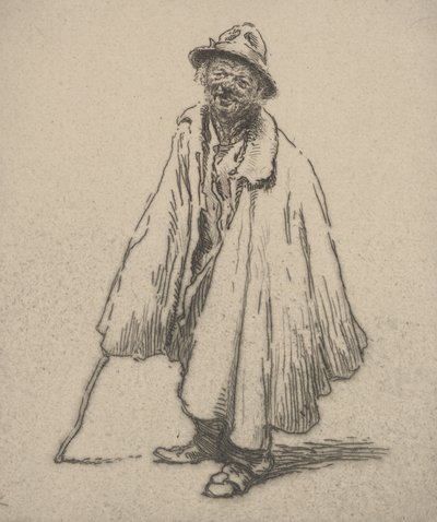 Francesconi (etsing) av Edgar Chahine