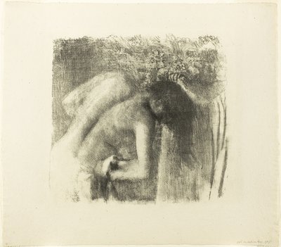 After the Bath (stor versjon) av Edgar Degas
