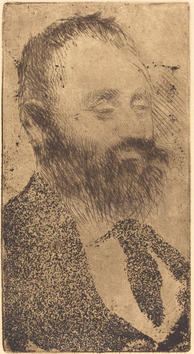 Alphonse Hirsch av Edgar Degas
