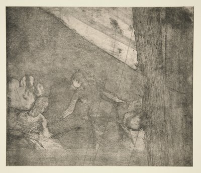At the Ambassadeurs, ca. 1877 (etsing, akvatint og tørrnipp) av Edgar Degas