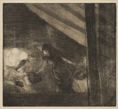 På Café des Ambassadeurs, ca. 1879-80 av Edgar Degas