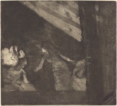 På Cafe des Ambassadeurs av Edgar Degas