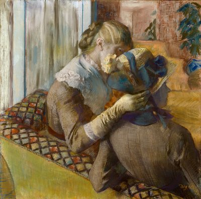 Hos Milliners, 1881. av Edgar Degas