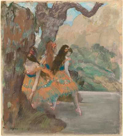 Ballettdansere, ca. 1877. av Edgar Degas