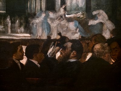 Ballett av Robert djevelen (detalj). 1871-1872. Olje på lerret. av Edgar Degas