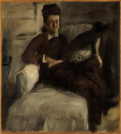 Portrett av Madame Jeantaud av Edgar Degas
