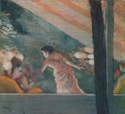 Kafékonsert hos Ambassadørene av Edgar Degas