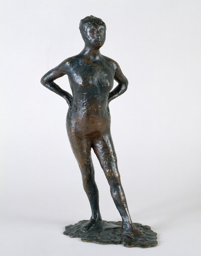 Danser i hvile, 1892–95 (bronse) av Edgar Degas