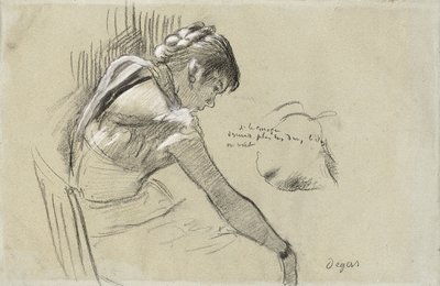 Danser i hvile; Hvilende danser, 1879 av Edgar Degas