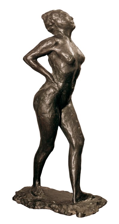 Danser i ro, skulptur av Edgar Degas, ca. 1882-95 av Edgar Degas