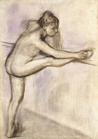 Danser i baren, 1884-1888 av Edgar Degas