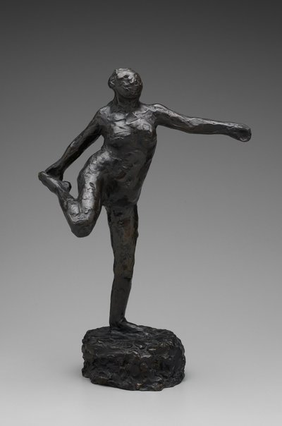 Danser i arabesk (bronse) av Edgar Degas