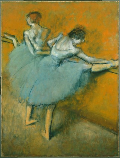 Danserinner ved barren av Edgar Degas
