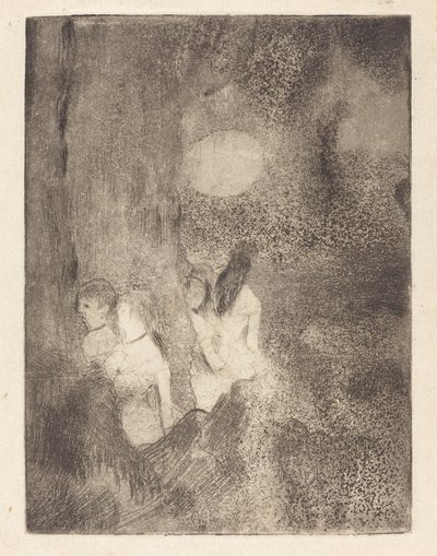Dancers in the Wings, 18791880. av Edgar Degas