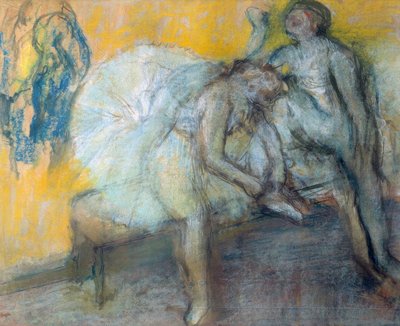 To dansere i ro av Edgar Degas