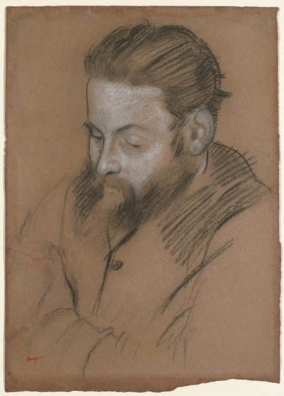 Diego Martelli av Edgar Degas
