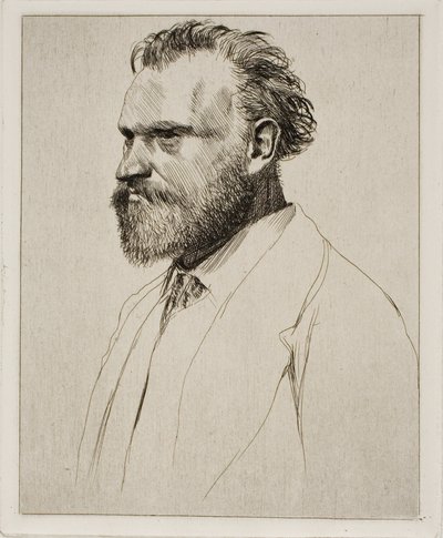 Édouard Manet, Portrett av bystelengde av Edgar Degas