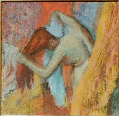Kvinne på toalettet av Edgar Degas