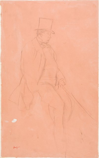 Gentleman Rider av Edgar Degas