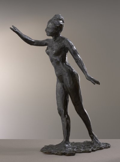 Grand Arabesque, første gang, modellert ca. 1880-tallet, støpt 1919–21 av Edgar Degas